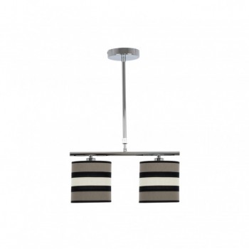Distribuidor - Lâmpadas Diversas | Lâmpadas Modernas | LAMPARA KARLA 2XE14 TOPO/BEIS REGX43X14 CM Ref: 171252058